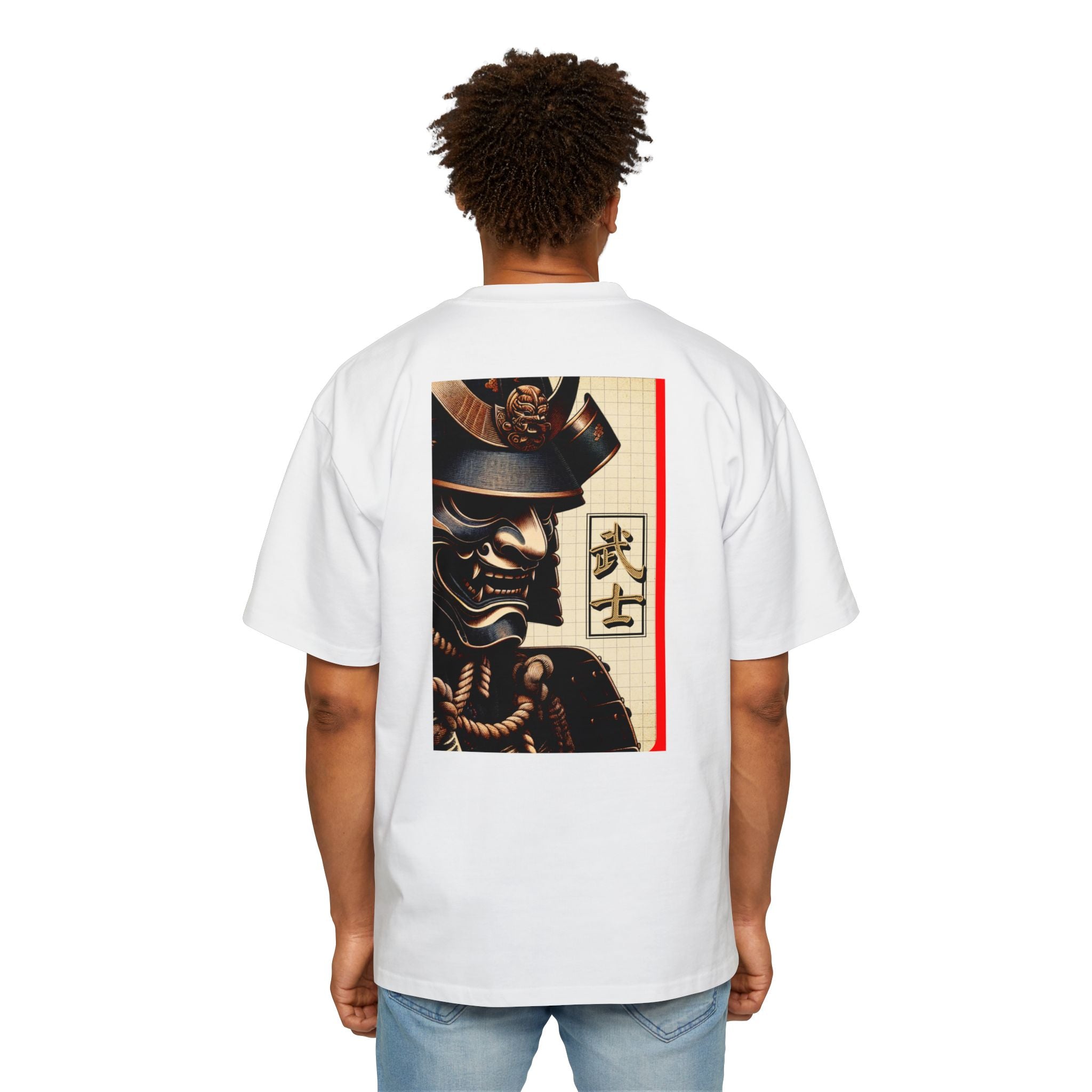 Samurai Armor Graphic Tee — Vintage Japanese Warrior Backprint