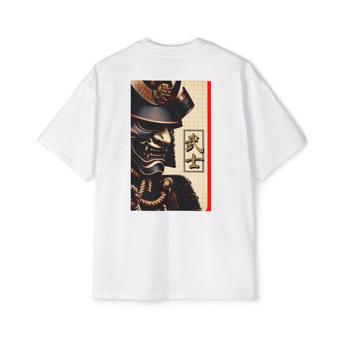 Samurai Armor Graphic Tee — Vintage Japanese Warrior Backprint